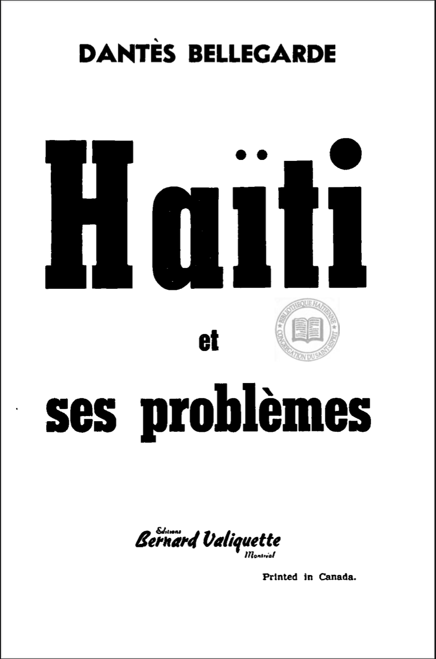 Read more about the article Haiti et ses problèmes
