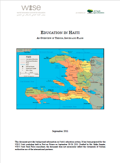 Read more about the article EDUCATION IN HAITI AN OVERVIEW OF TRENDS, ISSUES AND PLANS (2011)
